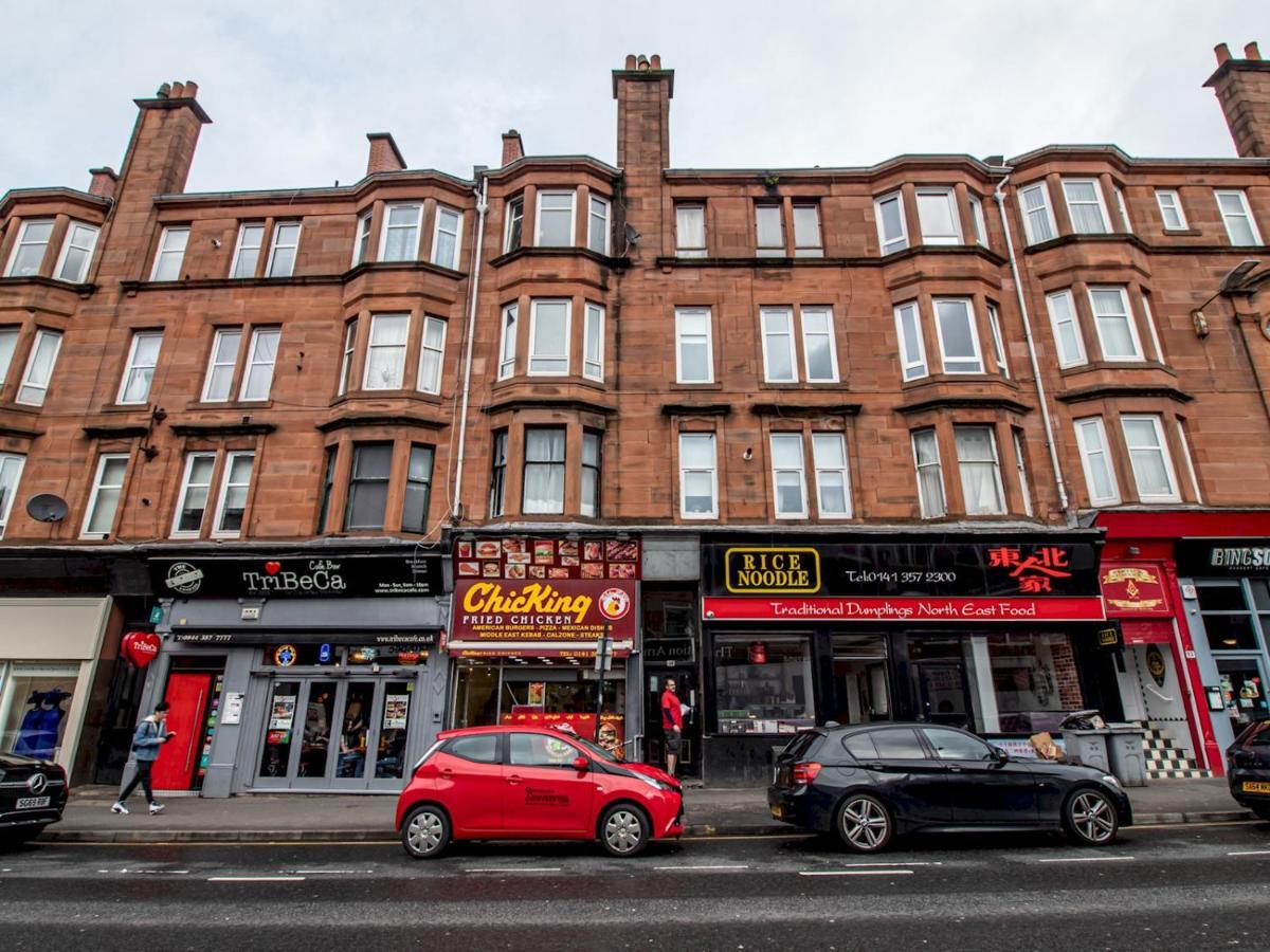 Modern 1Br Apartment In Heart Of West End Glasgow Esterno foto